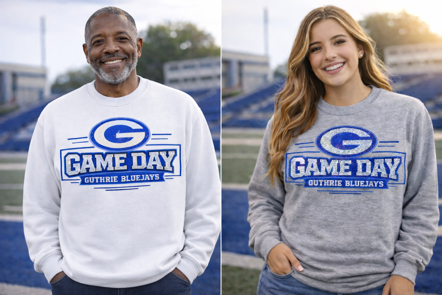 Bluejay Game Day Spirit Crewneck