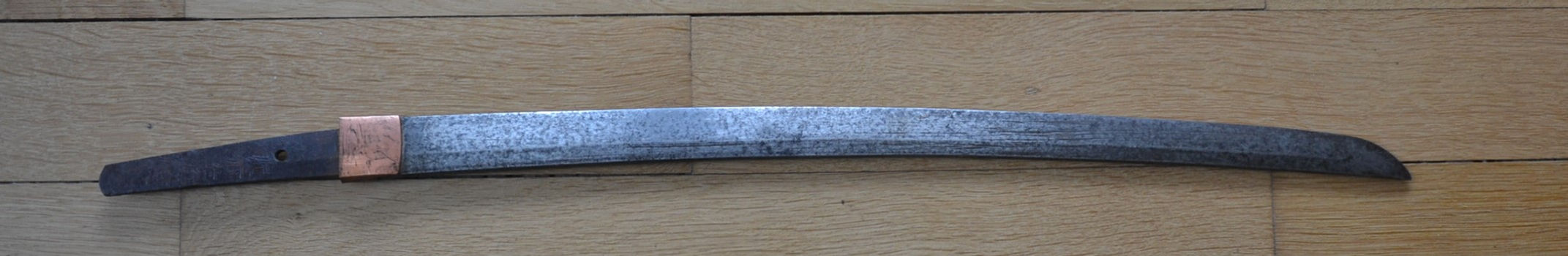 LAME DE WAKIZASHI SIGNEE 16 SIECLE