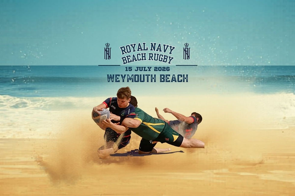 RNRU Beach Rugby Festival Returns to Weymouth Beach 15 July 2026.