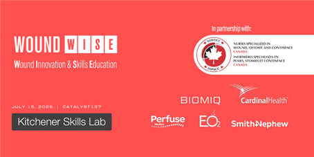 Coming to Kitchener, Ontario! Hands-on wound care skills training for clinicians — July 15