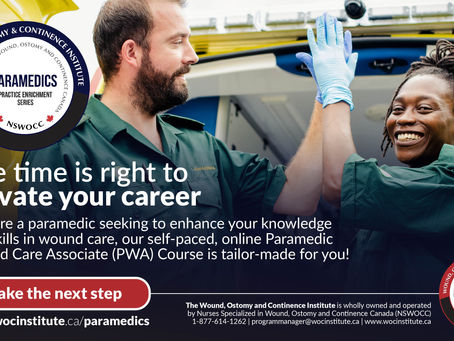 Elevate Your Paramedic Career with the paced, online Paramedic Wound Care Associate Course