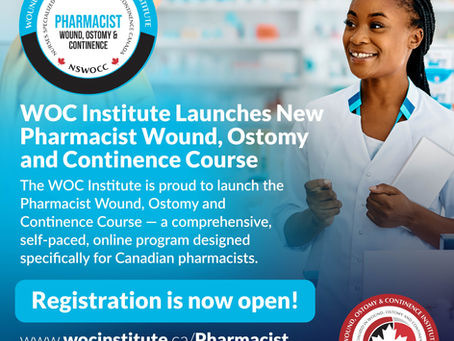 WOC Institute Launches New Pharmacist Wound, Ostomy and Continence Course