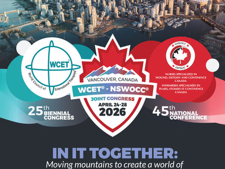 The World Council of Enterostomal Therapists® (WCET®) and Nurses Specialized in Wound, Ostomy, and Continence Canada (NSWOCC®) Announce a New Partnership