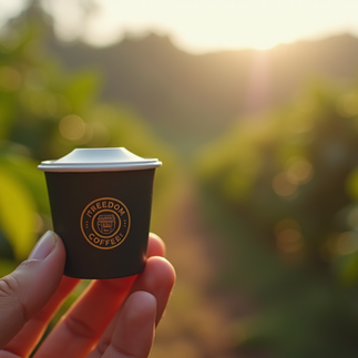 Café FREEDOMCOFFEE Kampala Ouganda : 100% Origine en Capsules Compatibles Nespresso