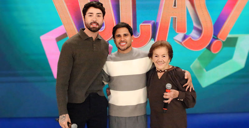 Lucas Guimarães recebe Rico Melquiades, Vovó Maria e a duplaRamon e Randinho no 'Eita Lucas!' deste sábado (22)
