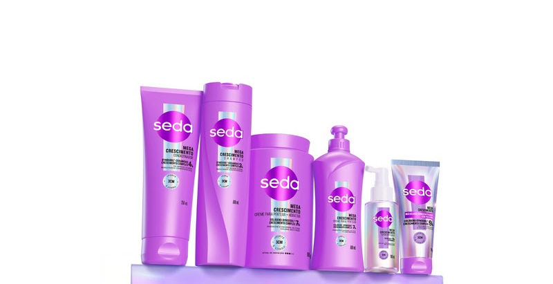 Seda lança Mega Crescimento, protocolo completo para crescimento capilar com Dynoxidil®