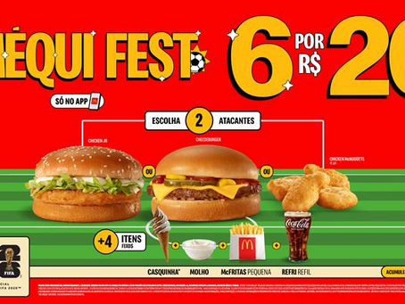 McDonald’s abre acesso antecipado da Méqui Fest para membros do programa Meu Méqui: ofertas exclusivas no app