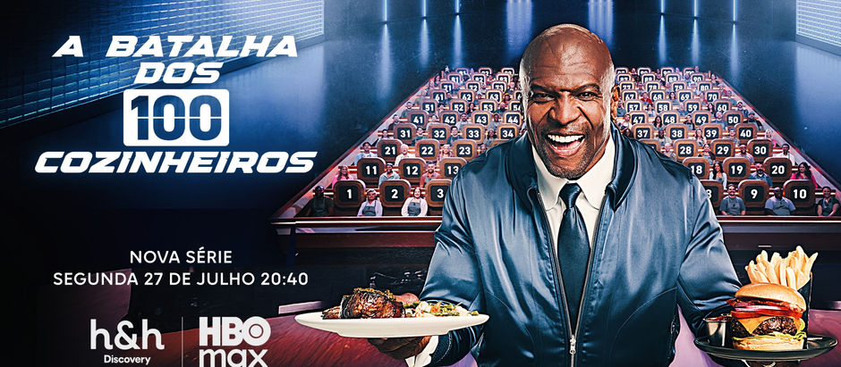 Apresentado por Terry Crews, novo reality show 'A BATALHA DOS 100 COZINHEIROS' estreia em 27 de julho no Discovery Home & Health e HBO Max