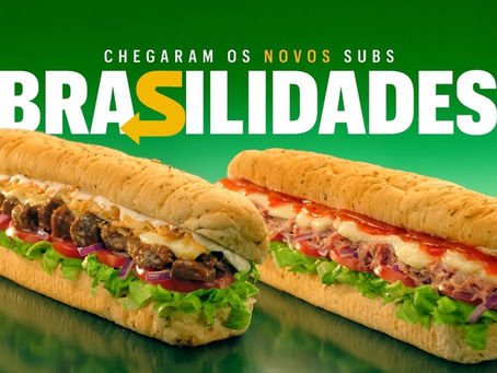 Subway® lança linha ‘Brasilidades’ e brinca em campanha “o país inteiro tá vestindo as nossas cores”