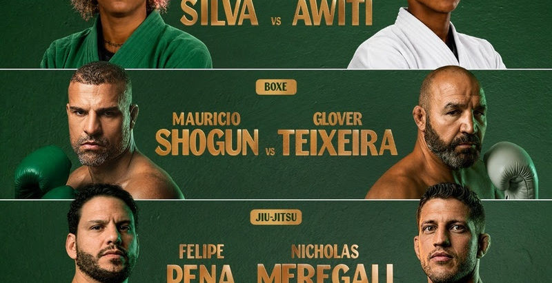 Spaten Fight Night 3 anuncia revanche histórica entre Felipe Preguiça e Nicholas Meregali no jiu-jitsu