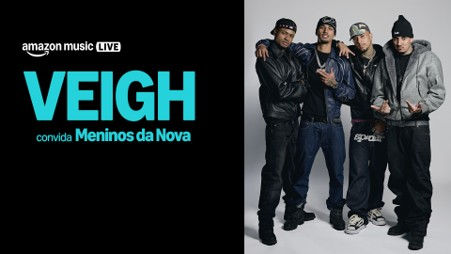 Terceira temporada do Amazon Music Live é lançada com shows de MC Hariel, Mumuzinho, Veigh, Xande de Pilares, Yasmin Santos e Zé Neto & Cristiano