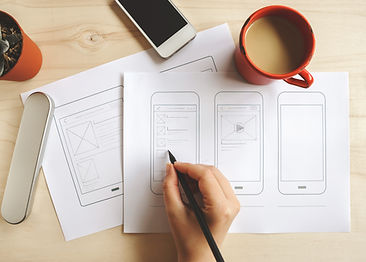 Designer ux wireframe
