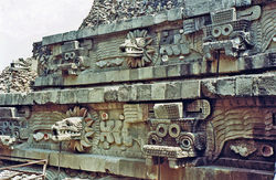 Teotihuacan, Quetzalcoatl serpent