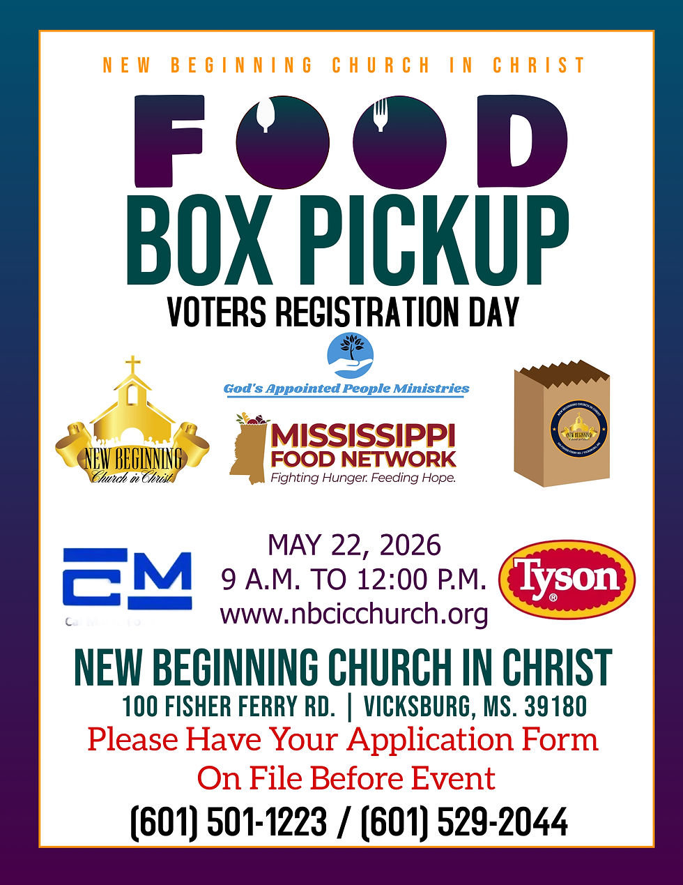 MAY 2026 FOOD BOX