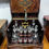 Thumbnail: 19th Century Burr Walnut And etched Glass Tantalus set