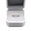 Miniature : Platinum and diamond Ring/ band size - 6 1/2
