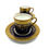 縮圖：Set Of 8 Aynsley England Georgian cobalt  coffee cups