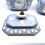 Thumbnail: Nast A Paris soft blue porcelain cream and sugar
