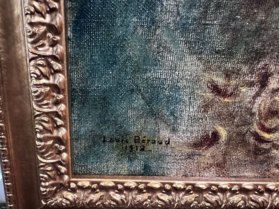 Miniature : Louis Béroud French (1852-1933) interior oil painting on canvas