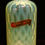 Miniature : Italian  veritable opaline de Murano glass perfume bottle