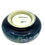Thumbnail: Moorcroft pottery Round Green orchid lidded trinket  box