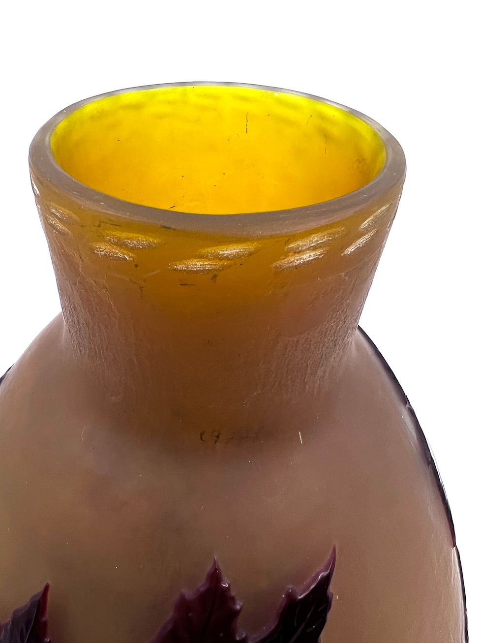 縮圖：Gallé , Emile (1846-1904)French Cameo  acid Etched  Cameo Glass Vase