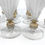 Miniature : Set of 10 Venetian latticino champagne/wine glasses