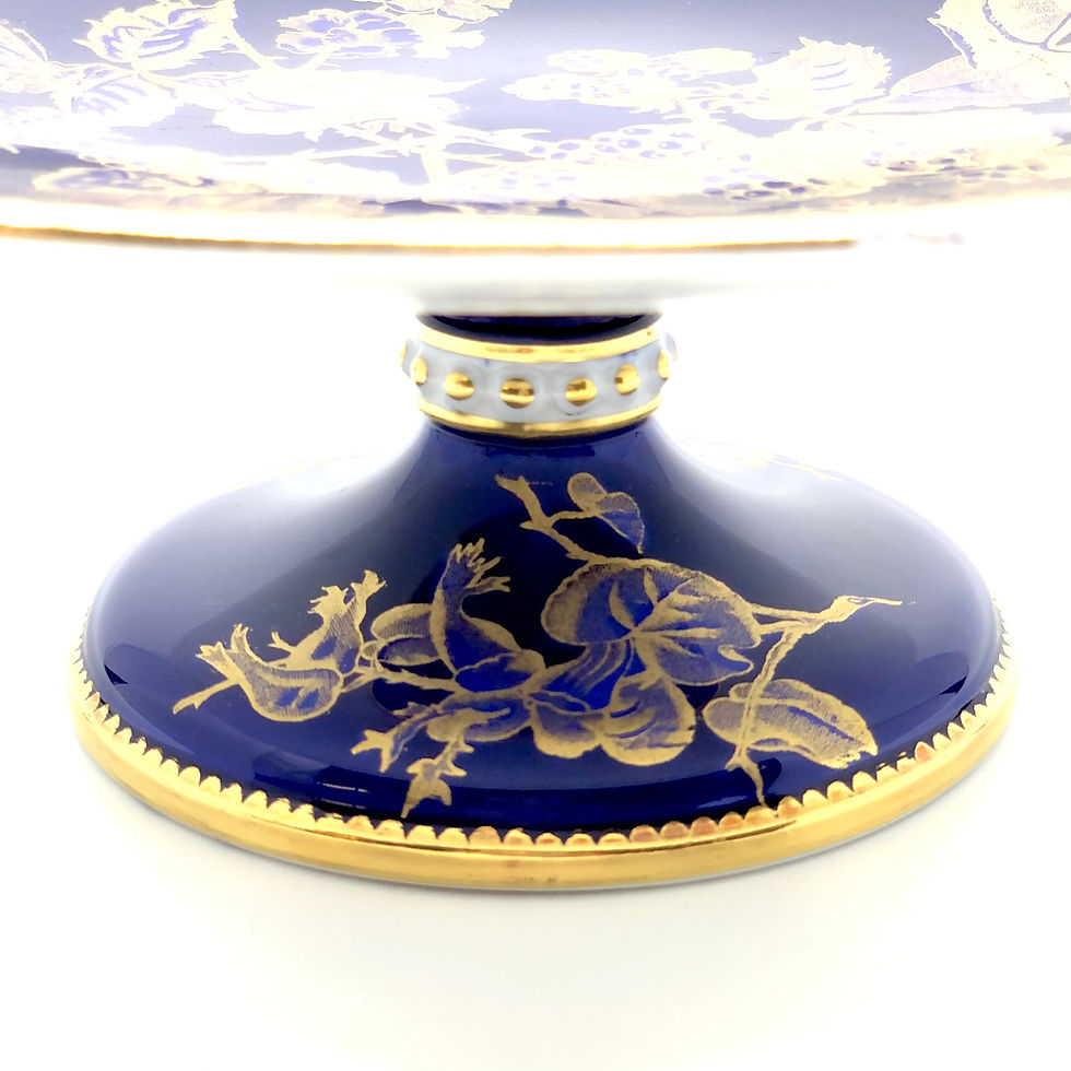 縮圖：Brownfield English Porcelain Plates and Cake stands 19th century