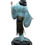 Thumbnail: Érte Cold painted bronze "An evening in 1921" lady in turquoise dress (1980)