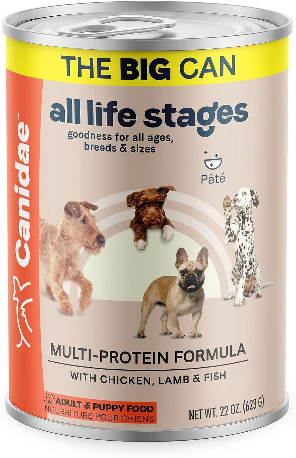 Thumbnail: canidae dog food, all life stages, canned dog food, multi-protein