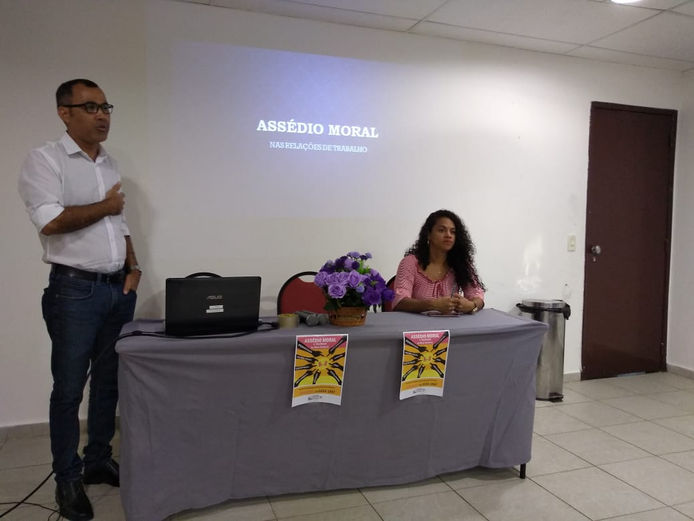 Sintespe promove palestra sobre Assédio Moral no Sindsprev-PE