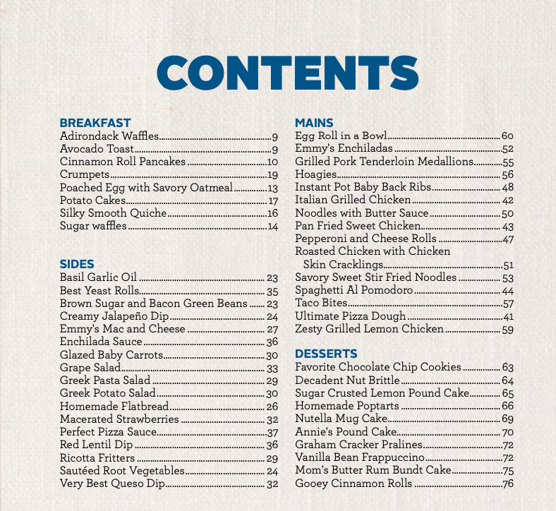 Thumbnail: Wescipes 2.0 Cookbook
