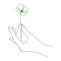 Flower in hand icon.png