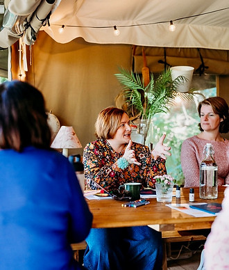 Small group women's business mastermind session Surrey