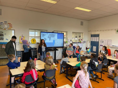 In beweging
