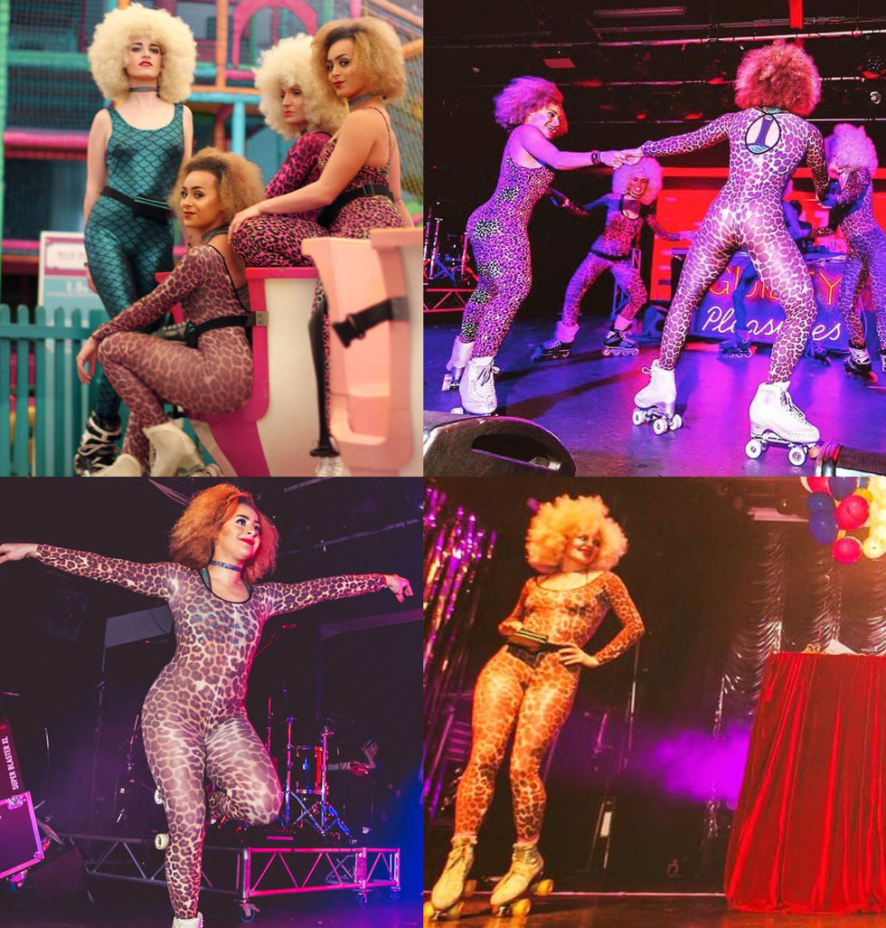 hire rollerskaters for events london uk luxury entertainment fantasybox disco studio 54 theme party