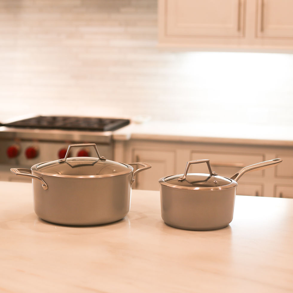 Thumbnail: CeraTerra 6-Piece Cookware Sets