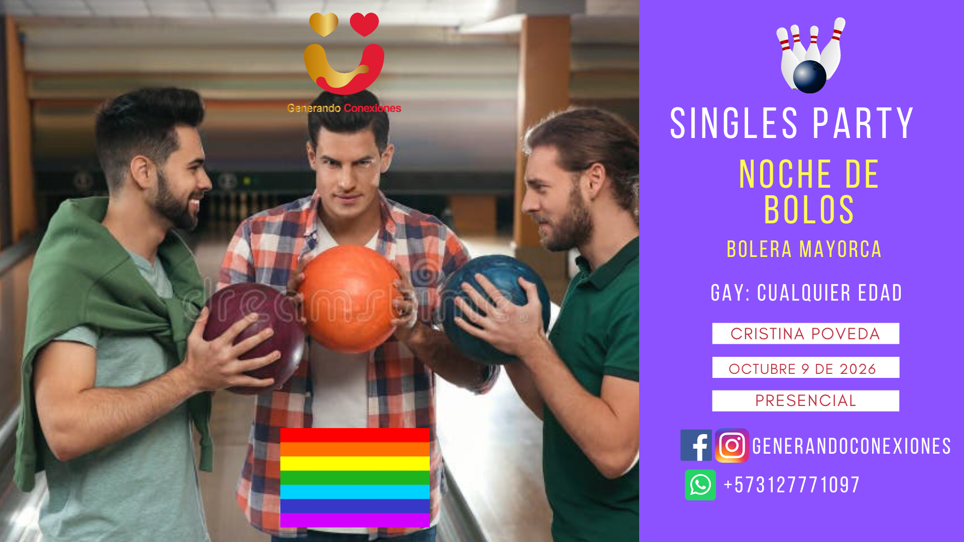 Singles Party: Noche de bolos para gays