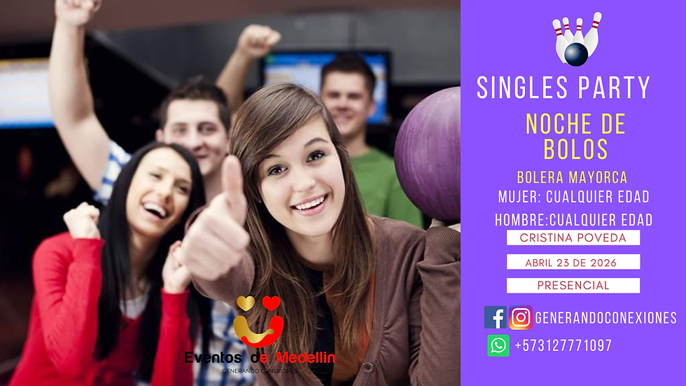Singles Party: Noche de bolos