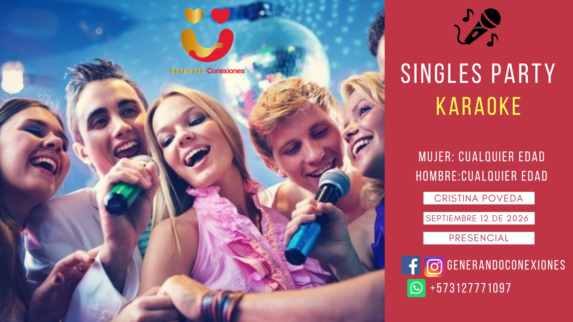 Singles Party: Noche de Karaoke