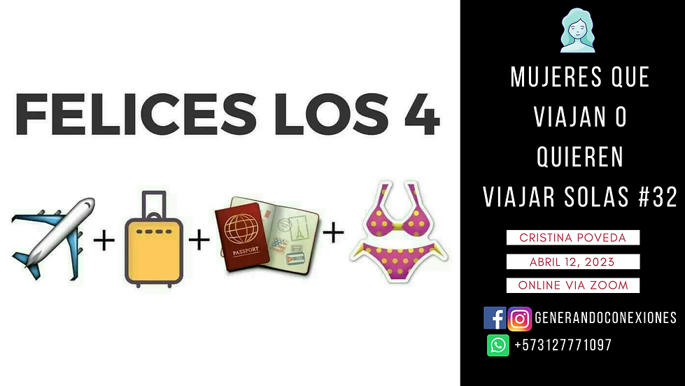 Mujeres que viajan o quieren viajar solas #32