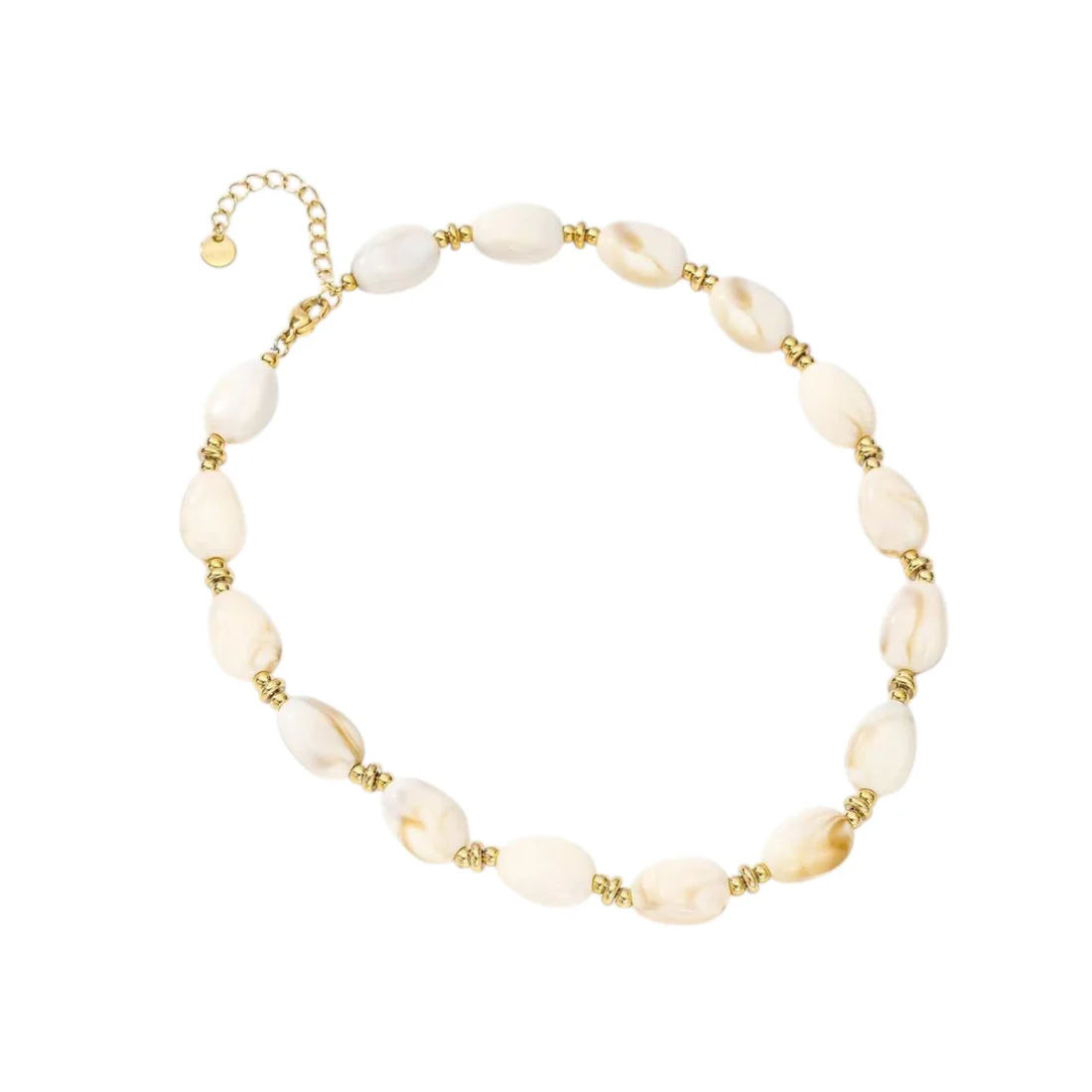 Spring beige ketting