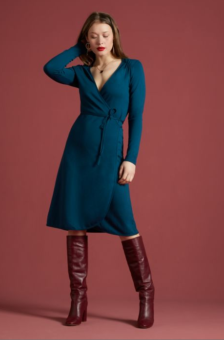 Mandy Wrap Dress Milano