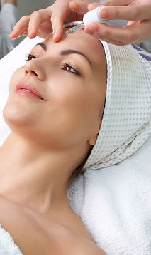 Clinical Facials address skin conditions and concerns such as acne, dark marks, fine line and wrinkles.