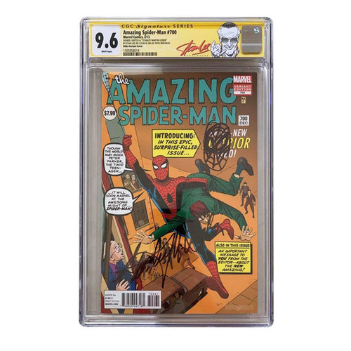 Amazing Spider-Man #700 - Ditko Variant SIGNED & REMARKED by