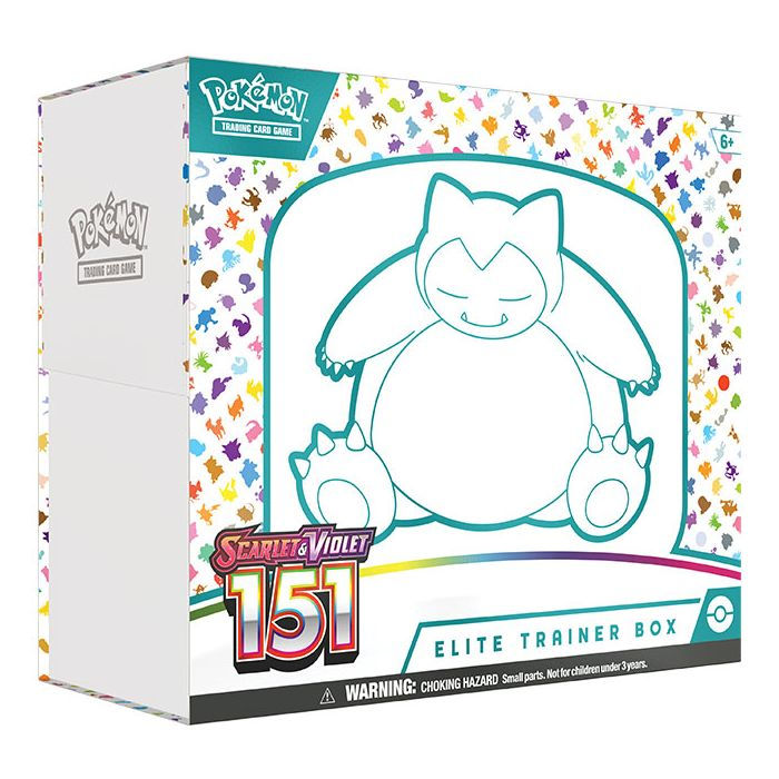 PREORDER POKÉMON Scarlet & Violet 151 Elite Trainer Box | 09/22/2023