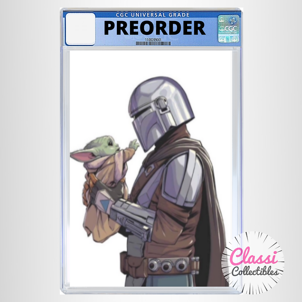 Thumbnail: PRE-ORDER: Star Wars Magazine #203 Mando & Grogu Variant