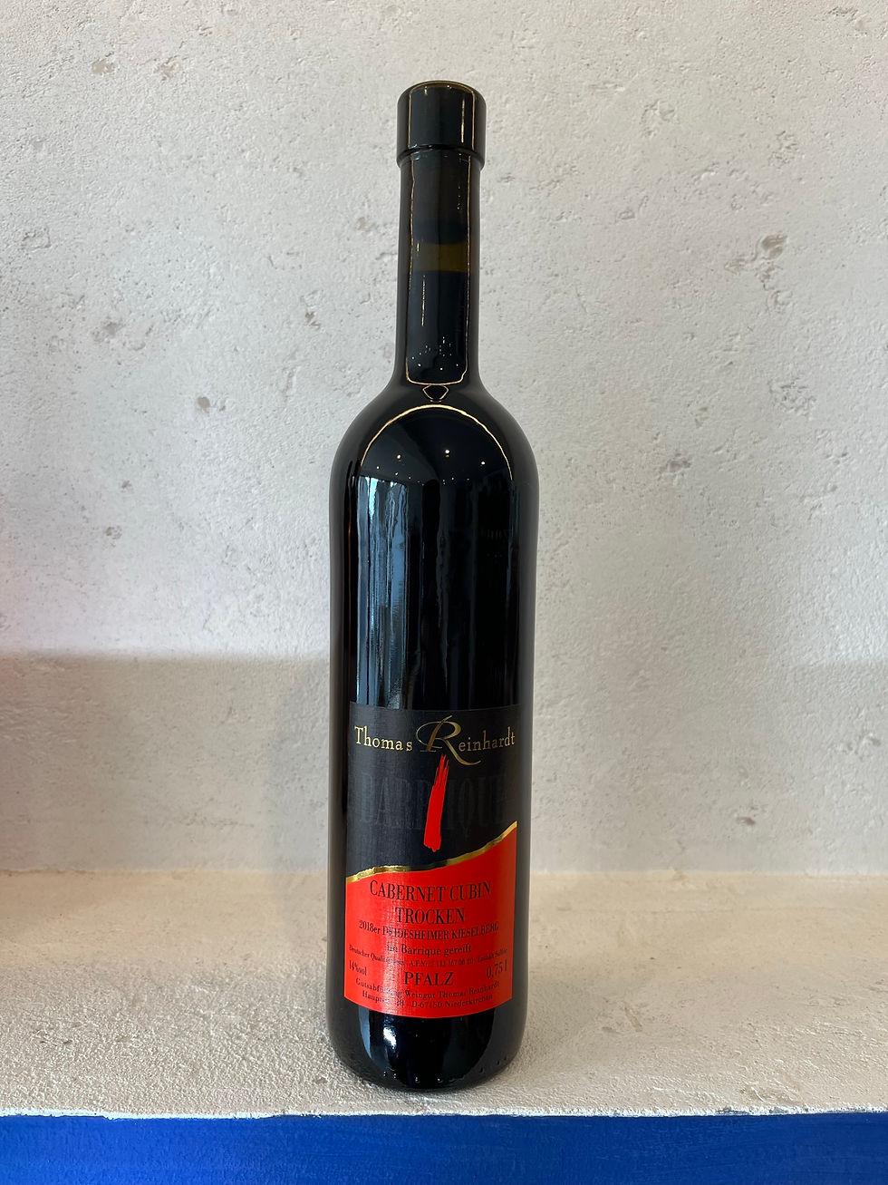 Cabernet Cubin Rotwein trocken Barriqueausbau 0,75l
