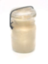 Rustic Vintage Bail Wire Jar Bees Wax Candle