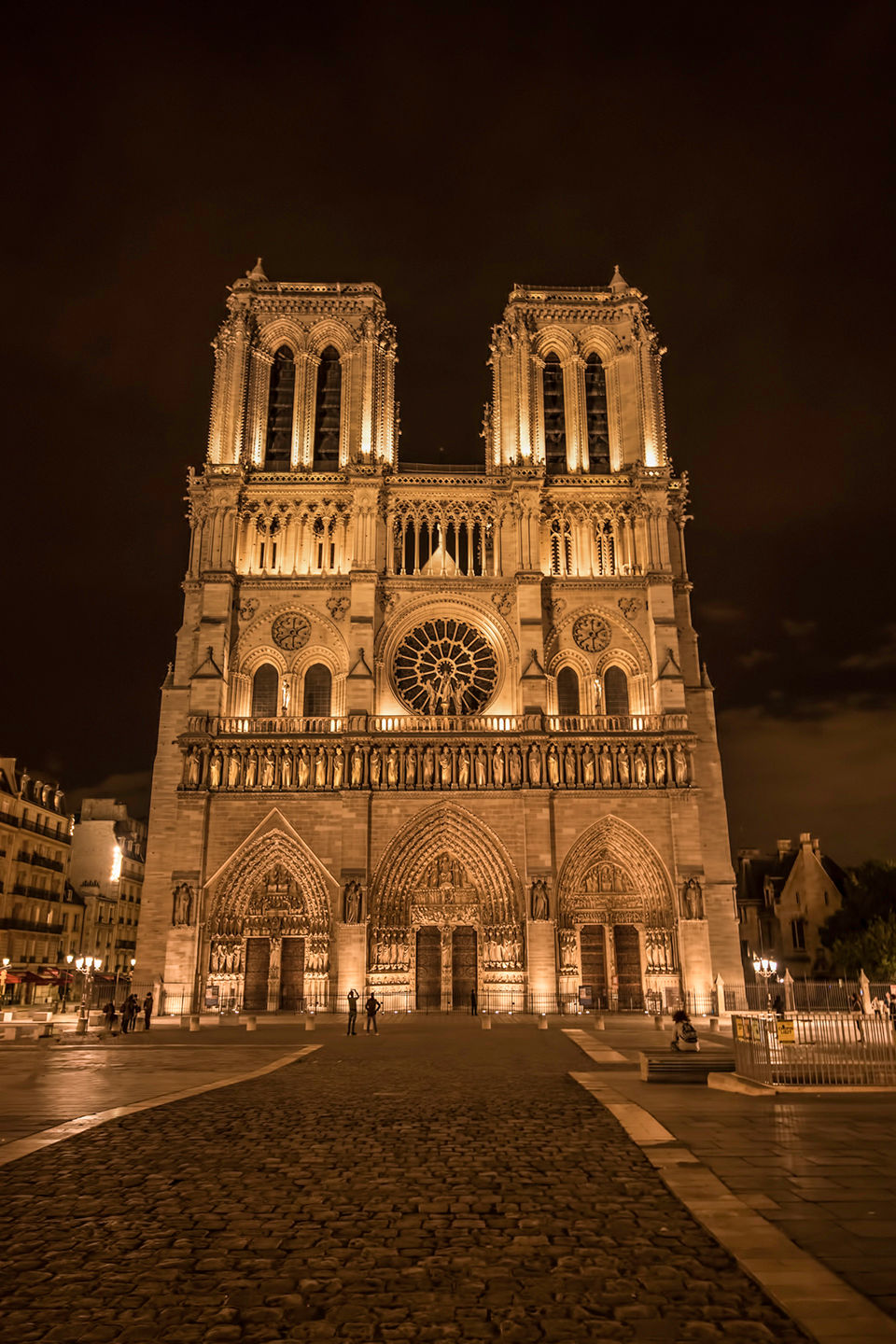 Notre Dame Night 2019